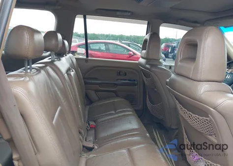 2005 Honda Pilot Ex-L из США, поврежденный, VIN 5FNYF18675B014213